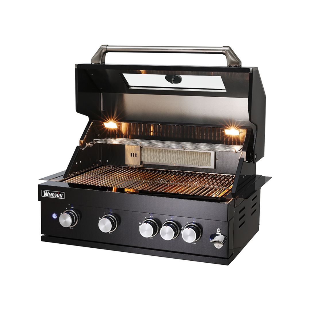 Pre-order 65 Days Delivery - Marbella Stainless Steel BBQ Gas And Charcoal Grill - 401B