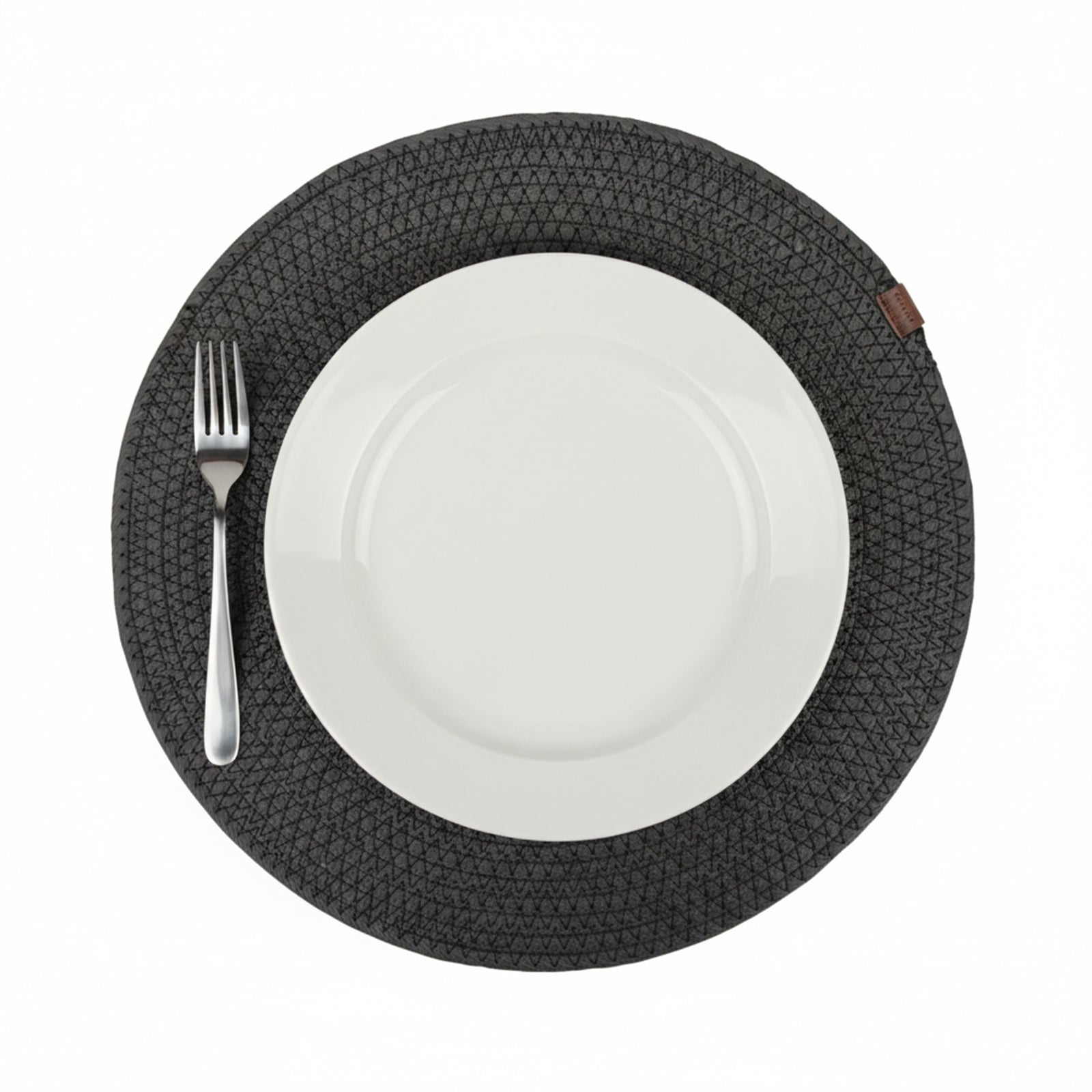 Matique Paper Placemat - Black - KXYO-2305/Black -  Placemats - ebarza Furniture UAE | Shop Modern Furniture in Abu Dhabi & Dubai - مفروشات ايبازرا في الامارات | تسوق اثاث عصري وديكورات مميزة في دبي وابوظبي