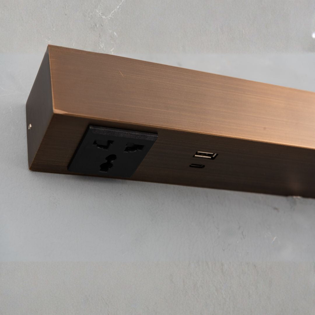 Mee Hotel Style Headboard/ Wall Reading Lamp Mee-Ez-WL(B)-28AB -  Wall Lamps - ebarza Furniture UAE | Shop Modern Furniture in Abu Dhabi & Dubai - مفروشات ايبازرا في الامارات | تسوق اثاث عصري وديكورات مميزة في دبي وابوظبي