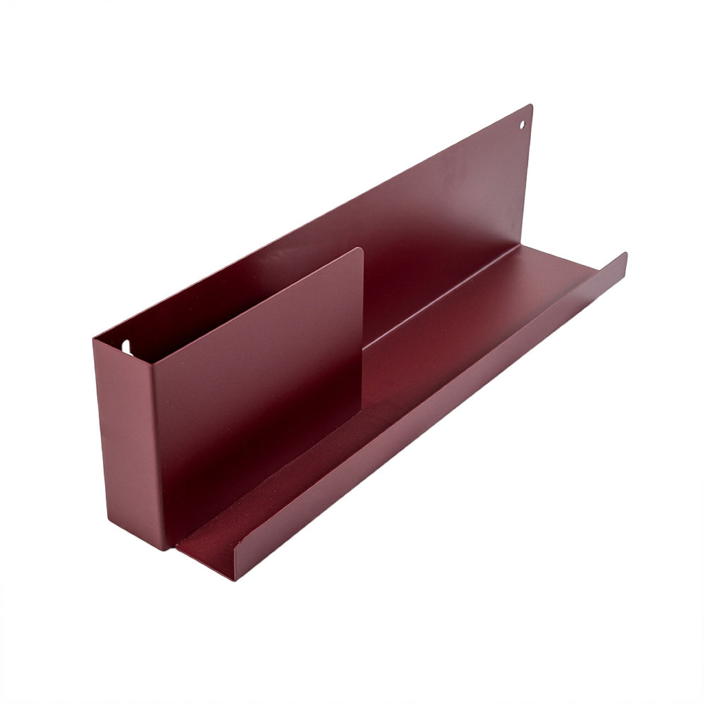 Mid Century Classic Wall Shelf Ch-038-Claret -  Shelves - ebarza Furniture UAE | Shop Modern Furniture in Abu Dhabi & Dubai - مفروشات ايبازرا في الامارات | تسوق اثاث عصري وديكورات مميزة في دبي وابوظبي