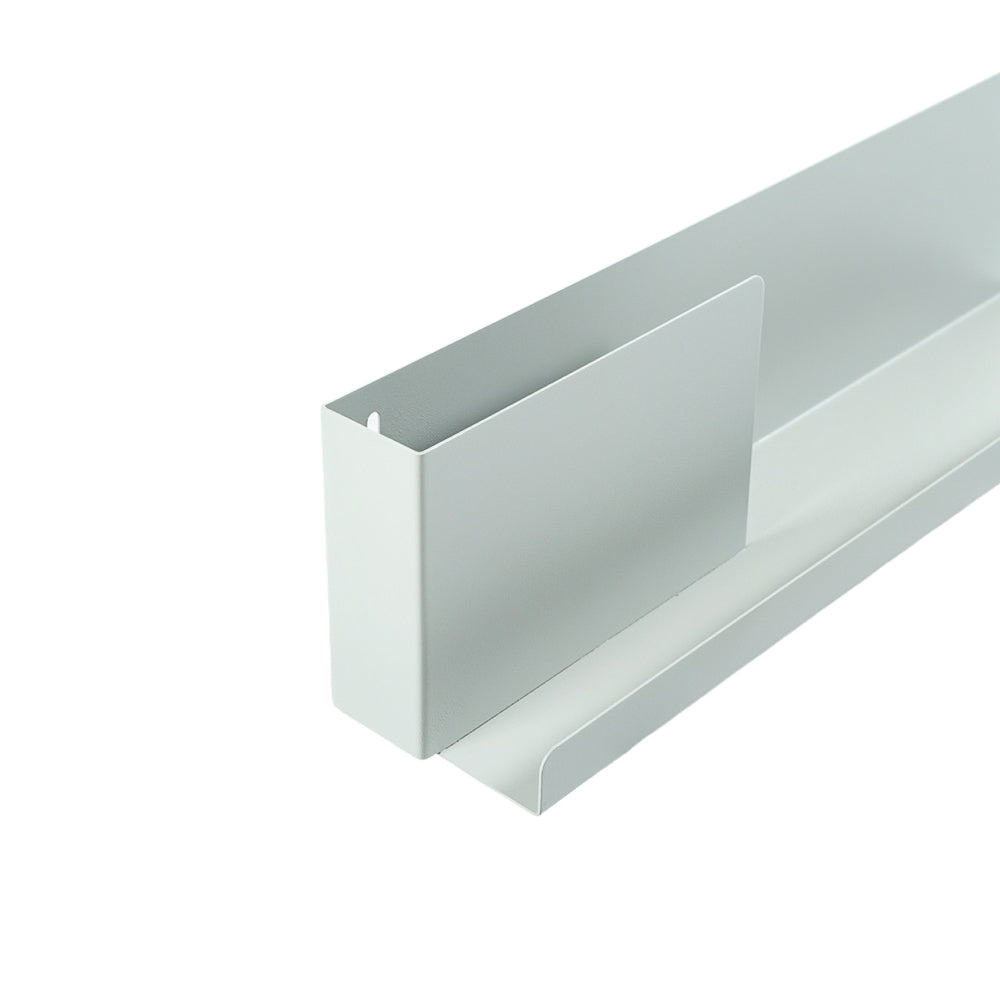 Mid Century Classic Wall Shelf Ch-038-Lime White -  Shelves - ebarza Furniture UAE | Shop Modern Furniture in Abu Dhabi & Dubai - مفروشات ايبازرا في الامارات | تسوق اثاث عصري وديكورات مميزة في دبي وابوظبي