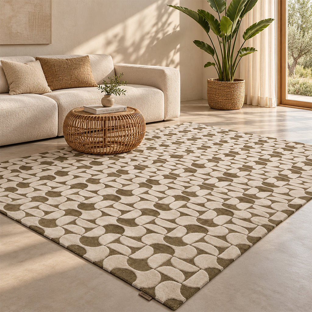 Pre-order 55 Days Delivery 300X200 Cm Modena Hand Tufted Acrylic Carpet NR-040-3020