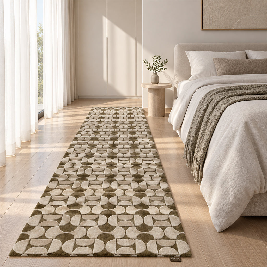 Pre-order 55 Days Delivery 350X100 Cm Modena Hand Tufted Acrylic Carpet  NR-040-3510
