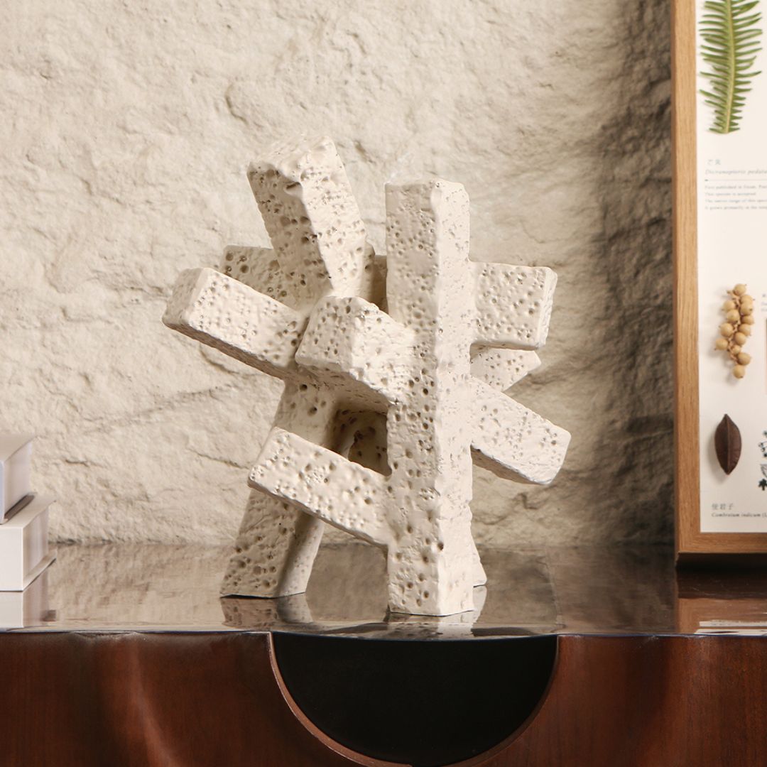 Pre-order 15 Days Delivery Muddy Grey Abstract Form KA5116A -  Home Decor Figurines - ebarza Furniture UAE | Shop Modern Furniture in Abu Dhabi & Dubai - مفروشات ايبازرا في الامارات | تسوق اثاث عصري وديكورات مميزة في دبي وابوظبي