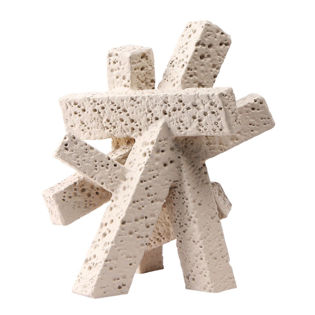 Pre-order 15 Days Delivery Muddy Grey Abstract Form KA5116A -  Home Decor Figurines - ebarza Furniture UAE | Shop Modern Furniture in Abu Dhabi & Dubai - مفروشات ايبازرا في الامارات | تسوق اثاث عصري وديكورات مميزة في دبي وابوظبي