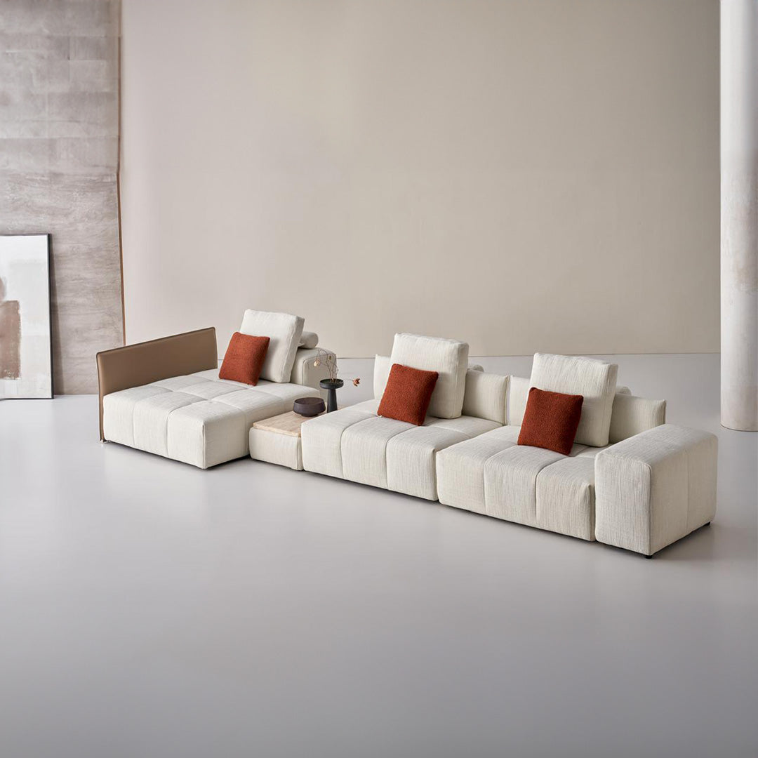 Puzzle Modular Square Sofa - SF080 -  Sofas | أريكة بزل - أريكة مربعة - ebarza Furniture UAE | Shop Modern Furniture in Abu Dhabi & Dubai - مفروشات ايبازرا في الامارات | تسوق اثاث عصري وديكورات مميزة في دبي وابوظبي