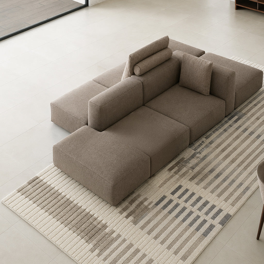 Pre-order 55 Days Delivery 230X160 Cm Colonnade Hand Tufted Acrylic Carpet NR-022-2316