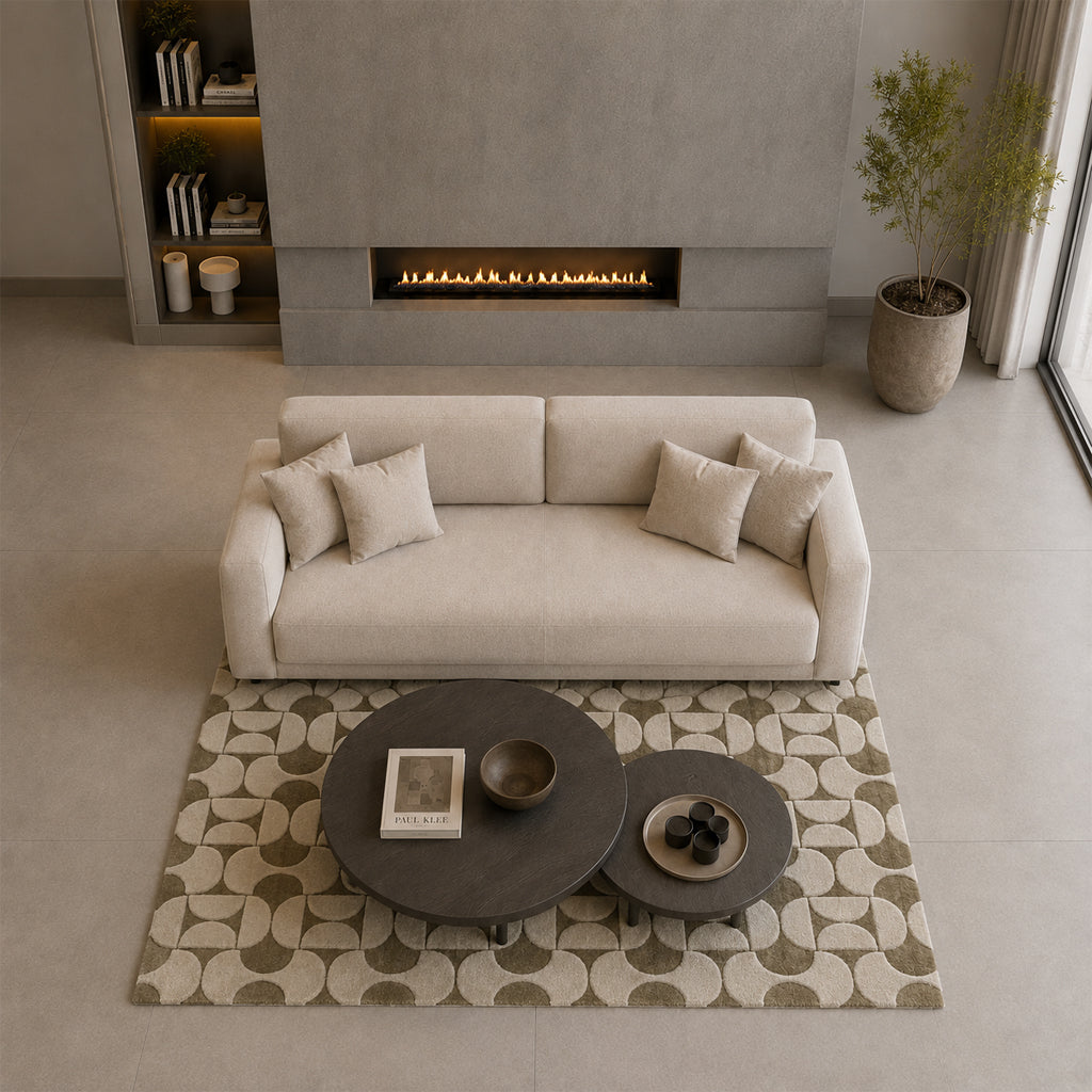 Pre-order 55 Days Delivery 230X160 Cm Modena Hand Tufted Acrylic Carpet NR-040-2316