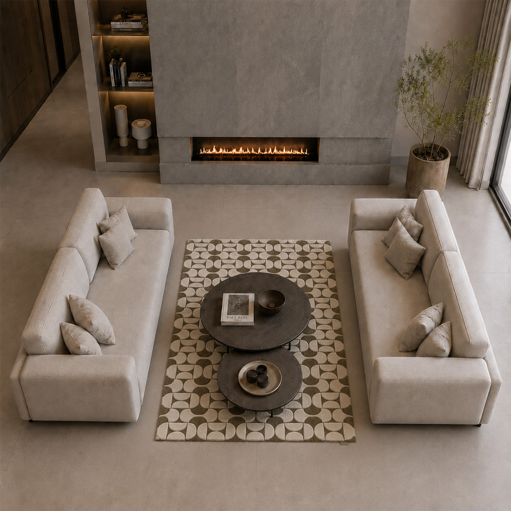 Pre-order 55 Days Delivery 230X160 Cm Modena Hand Tufted Acrylic Carpet NR-040-2316