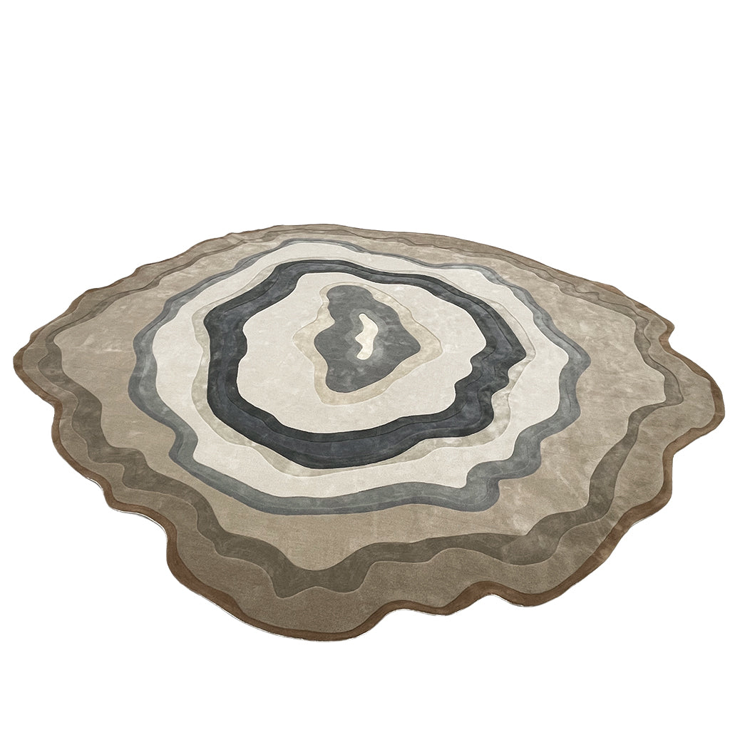 Pre-order 55 Days Delivery D450 Cm Ondine Hand Tufted Acrylic Carpet  NR-057-450
