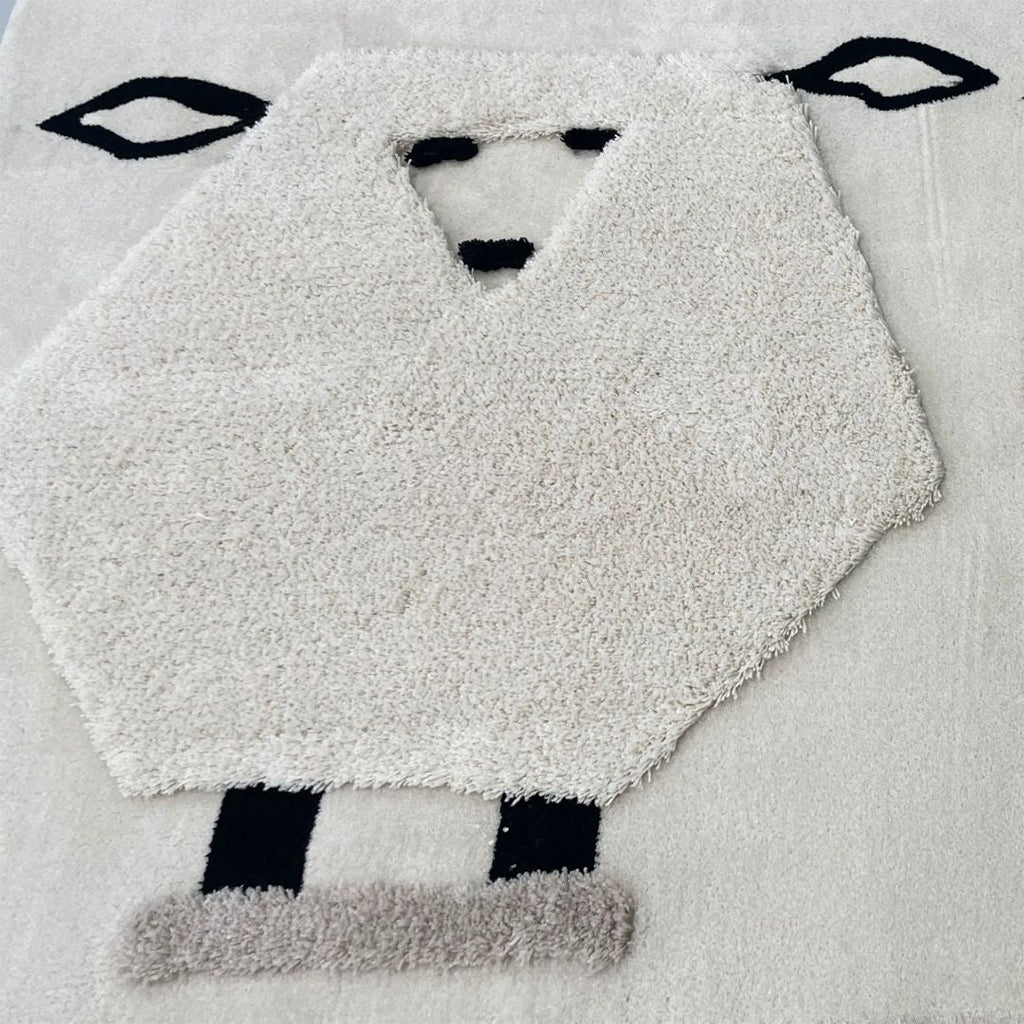 Pre-order 55 Days Delivery 230X160 Cm Woolly Folk Hand Tufted Acrylic Carpet NR-086-2316