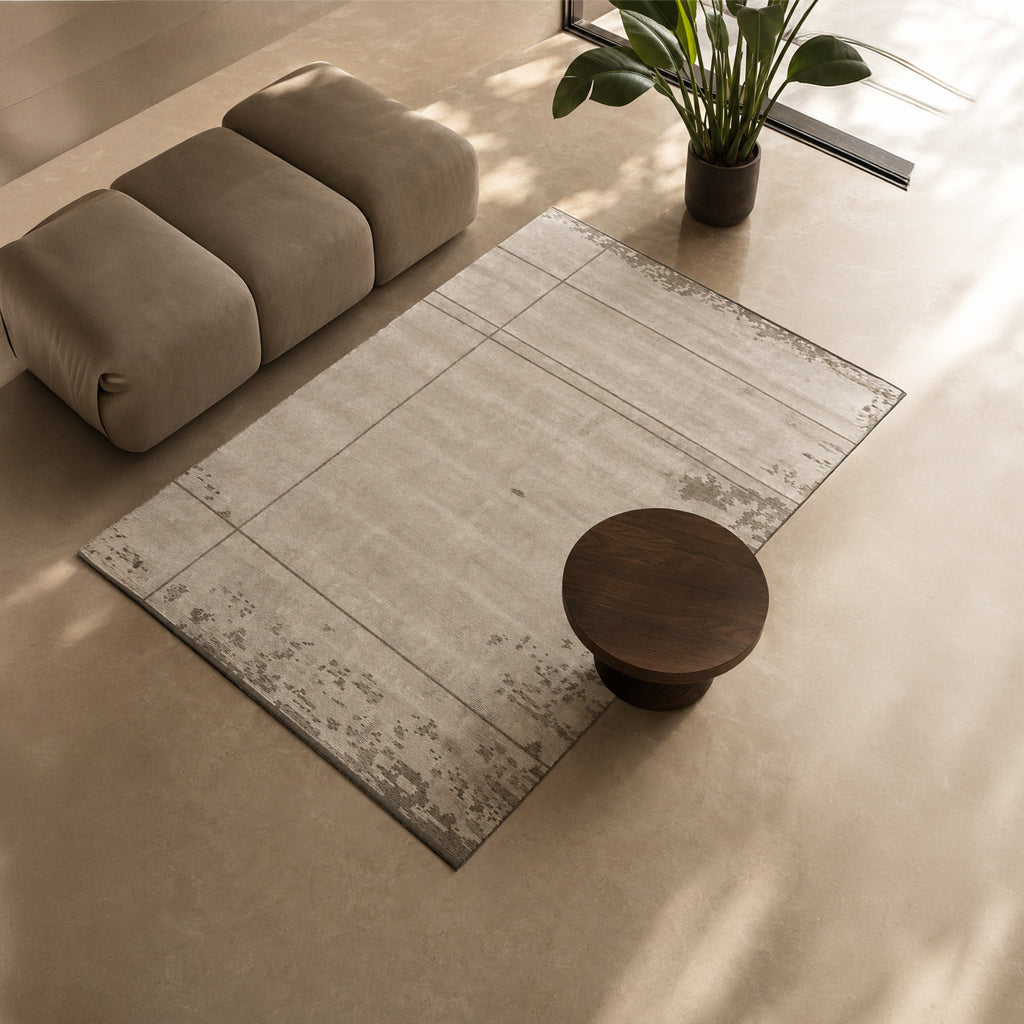 Pre-order for 55 Days Delivery - 230X160 Cm  Cadre Linear Hand Tufted Acrylic Carpet NR-093-2316