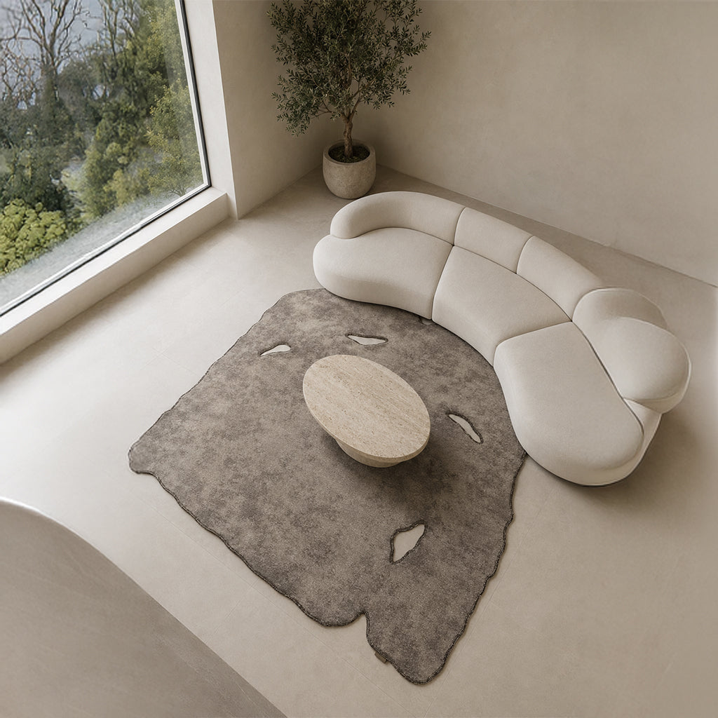 Pre-order 55 Days Delivery 230X160 Cm Tectonic Hand Tufted Acrylic Carpet NR-094-2316