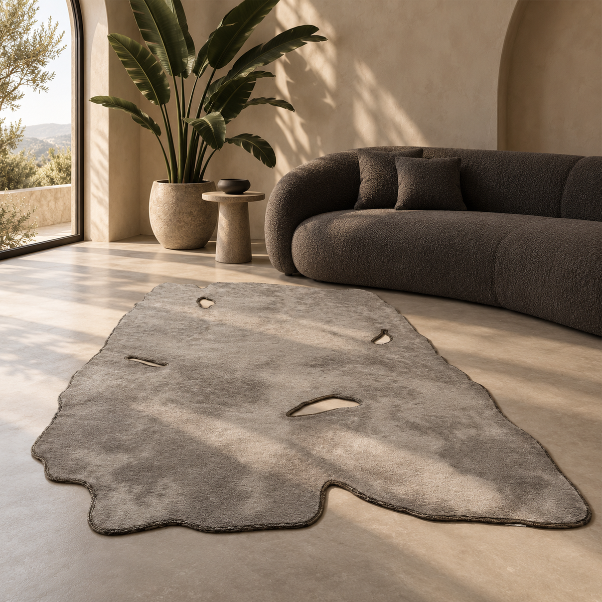 Pre-order 55 Days Delivery 300X200 Cm Tectonic Hand Tufted Acrylic Carpet NR-094-3020