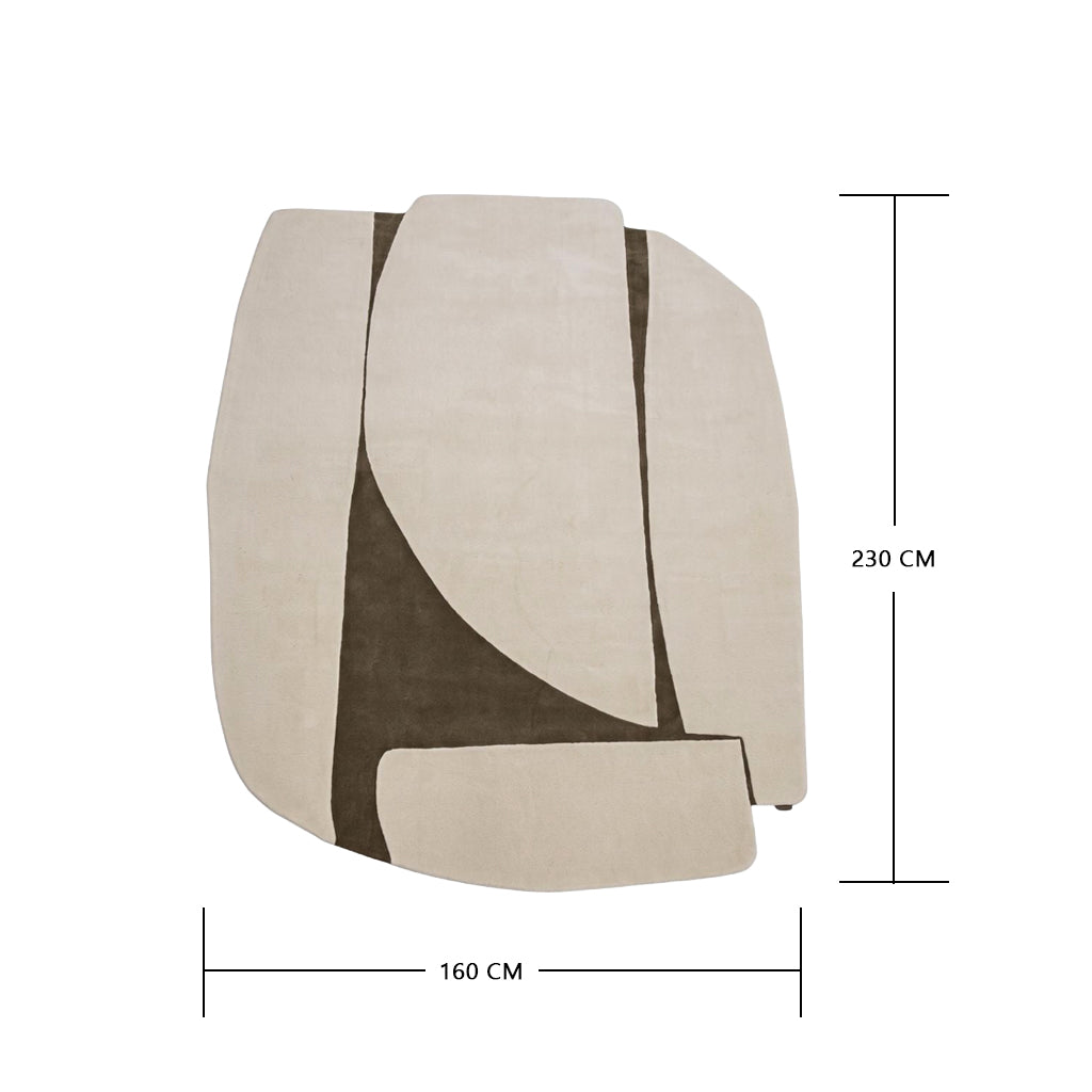Pre-order 55 Days Delivery 230X160 Cm  Nara Hand Tufted Acrylic Carpet NR-013-2316