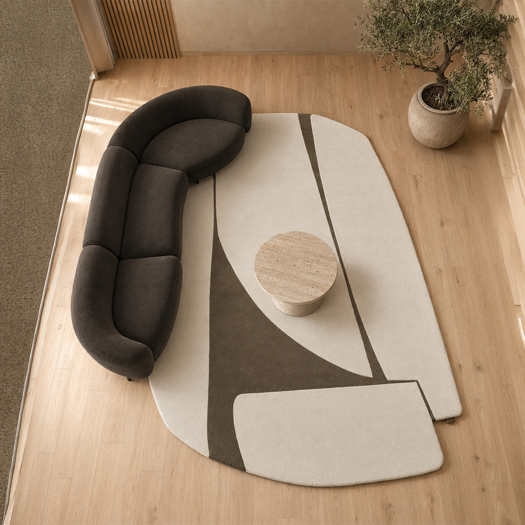 Pre-order 55 Days Delivery 450X300 Cm Nara Hand Tufted Acrylic Carpet NR-013-4530
