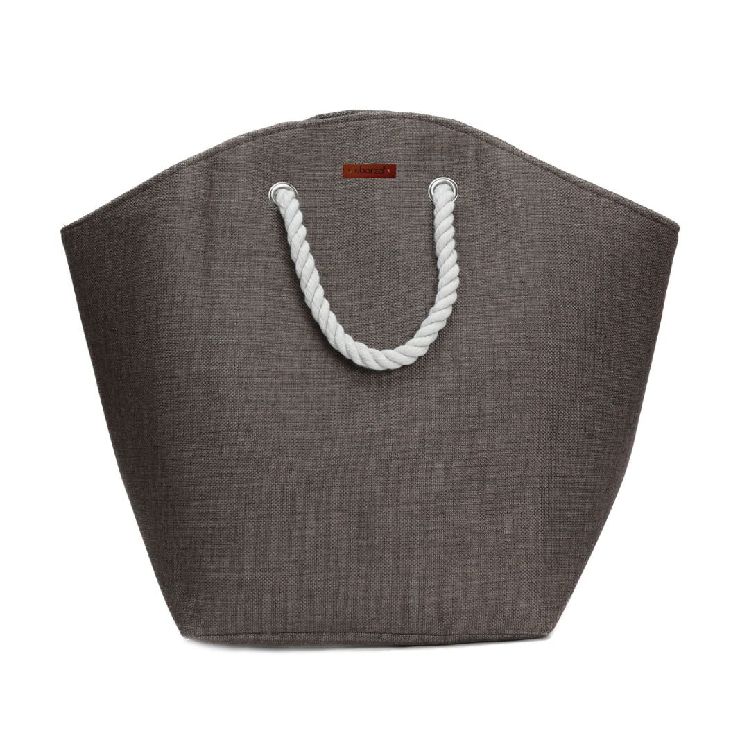 BEACON Ofoot shopping basket in durable woven material with handles, ideal for carrying groceries or personal items.