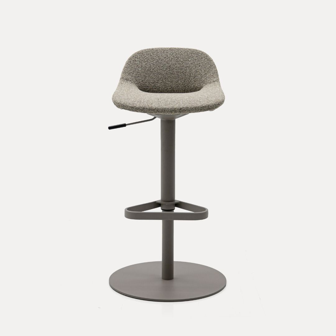 Pre-order 45 Days Delivery Orlo Round Base Bar Stool - H-5287