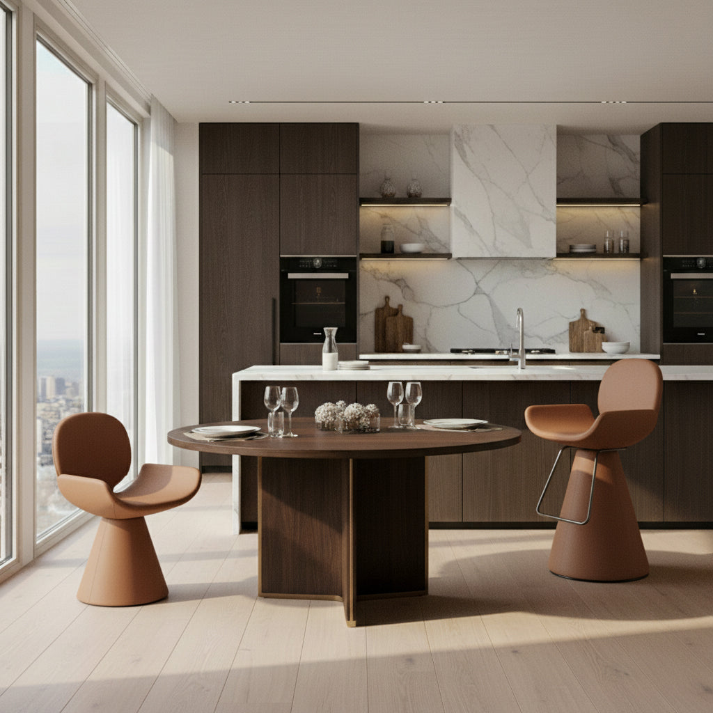 Cove Barstool  PS-B195-B - Orange