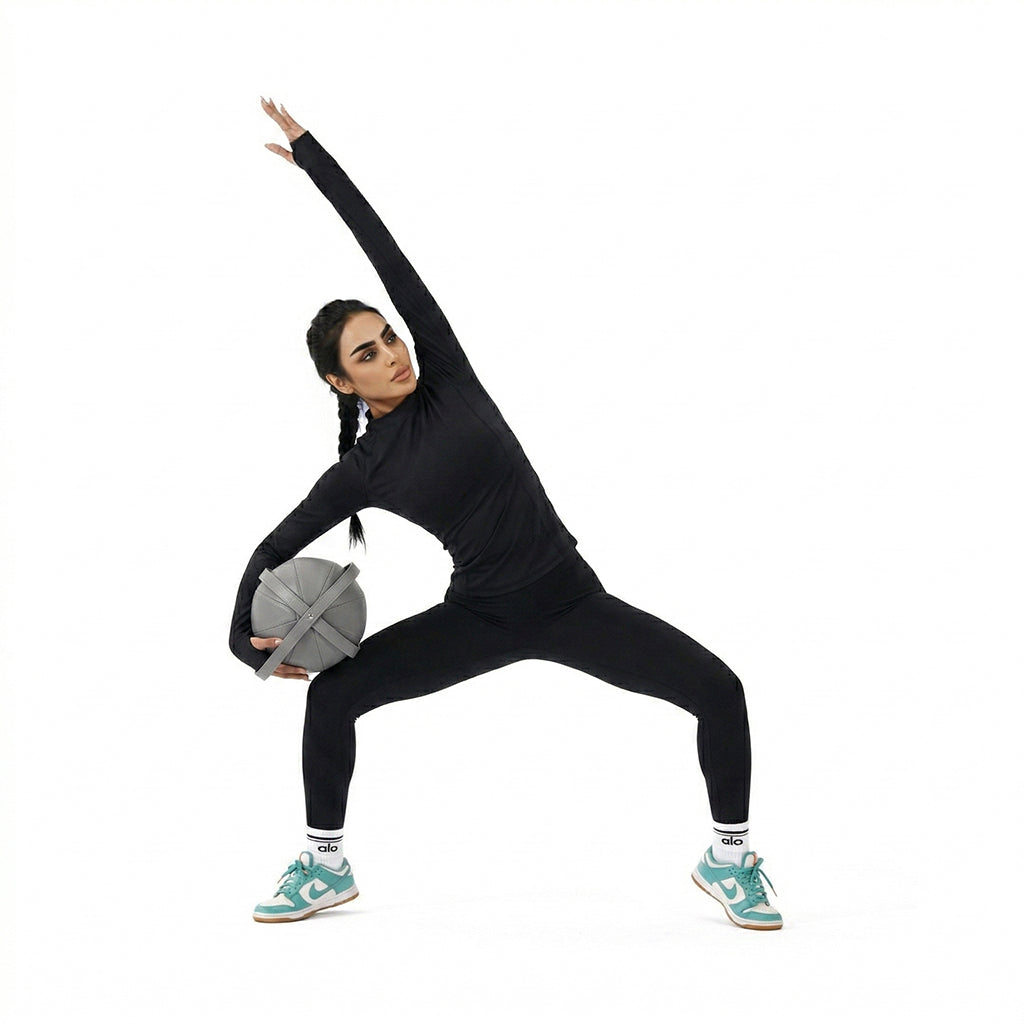 PVC leather body ball from BEACON ZDDG, a gym equipment used for fitness exercises and core workouts.