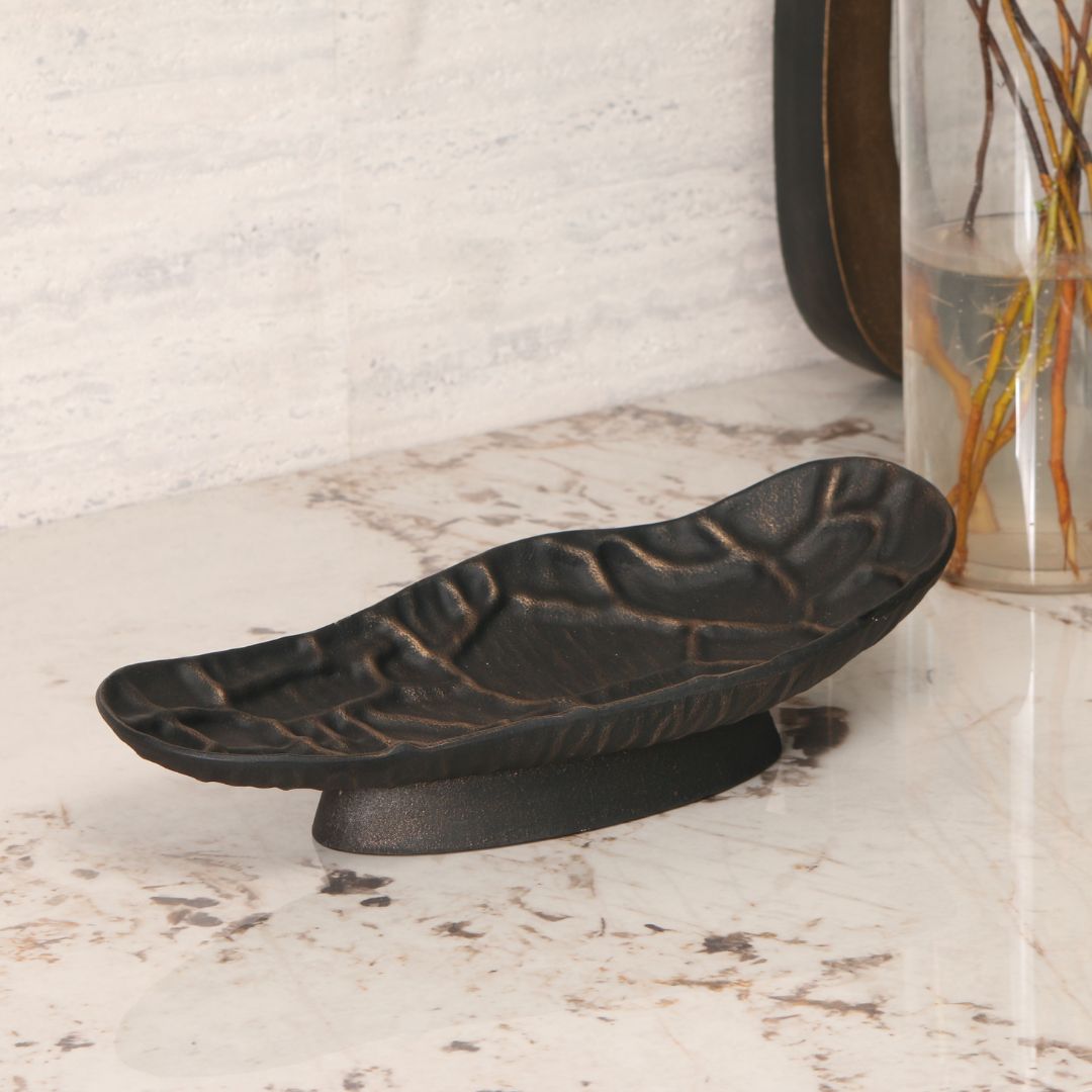 Pre-order 15 Days Delivery Pattened Tray KC5027A -  Trays - ebarza Furniture UAE | Shop Modern Furniture in Abu Dhabi & Dubai - مفروشات ايبازرا في الامارات | تسوق اثاث عصري وديكورات مميزة في دبي وابوظبي