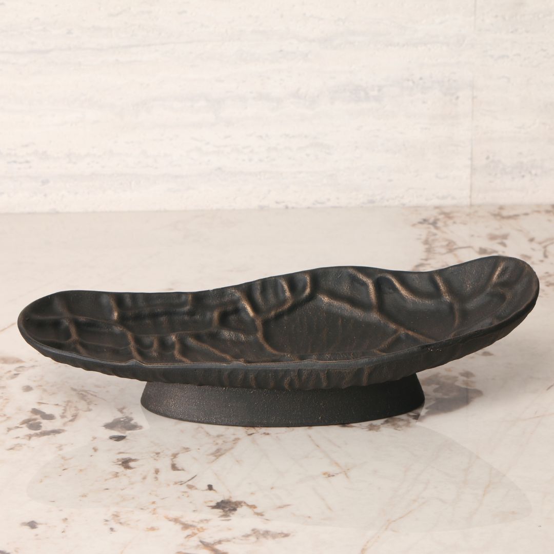 Pre-order 15 Days Delivery Pattened Tray KC5027A -  Trays - ebarza Furniture UAE | Shop Modern Furniture in Abu Dhabi & Dubai - مفروشات ايبازرا في الامارات | تسوق اثاث عصري وديكورات مميزة في دبي وابوظبي