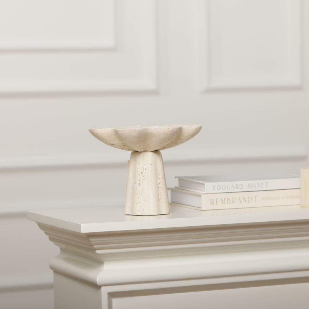 Pre-order 15 Days Delivery Petal-Shaped Marble Vase KC5046A