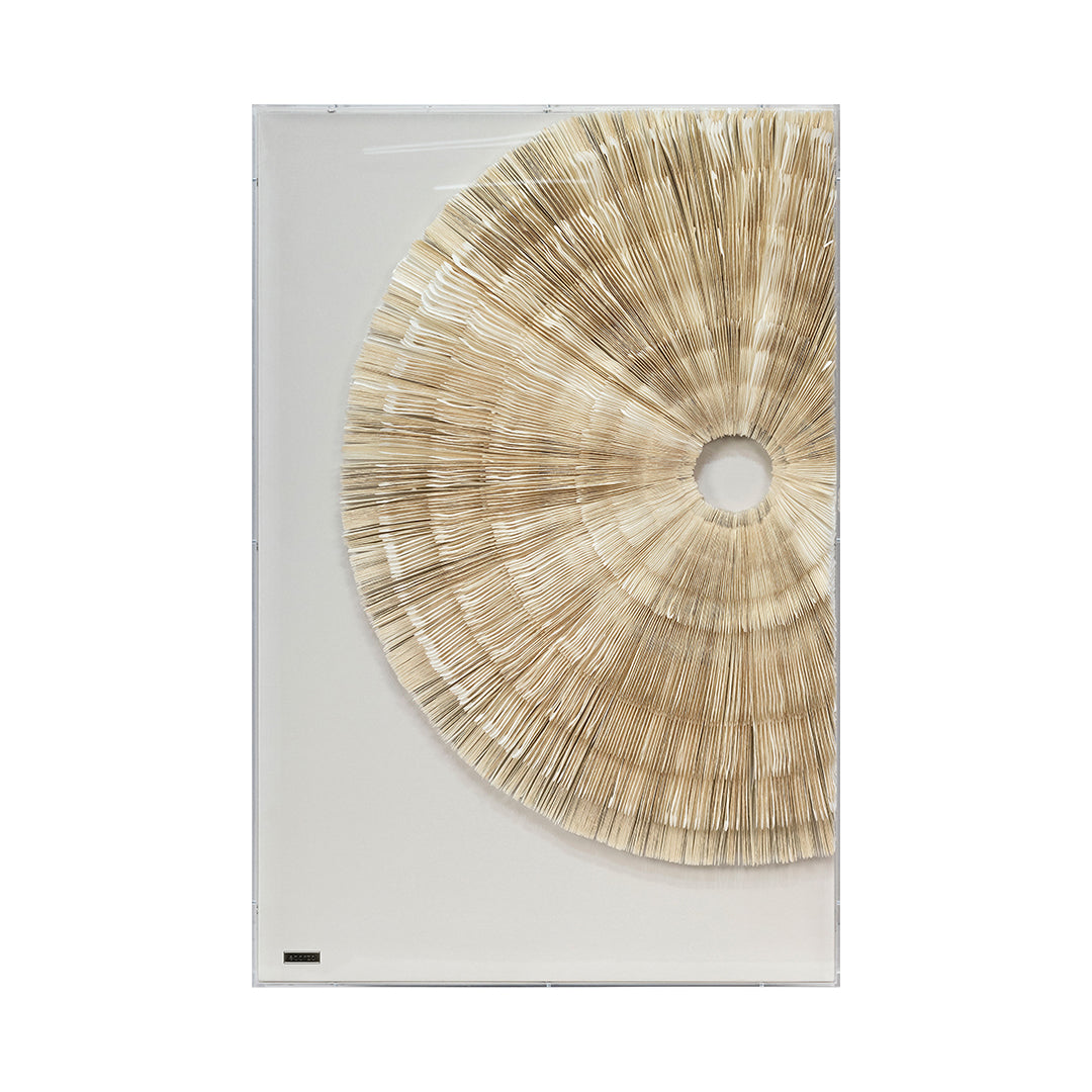 Handmade wall art painting by BEACON featuring abstract design in W80 x H120 cm, modern art piece for home decor.