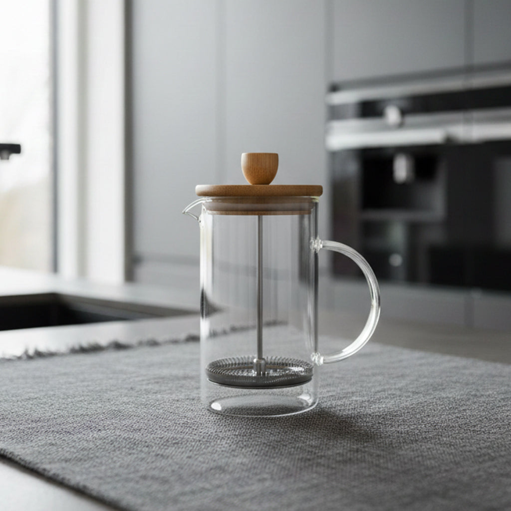 Pre-order 15 Days Delivery Borosilicate Glass French Press P1360 （350ml）