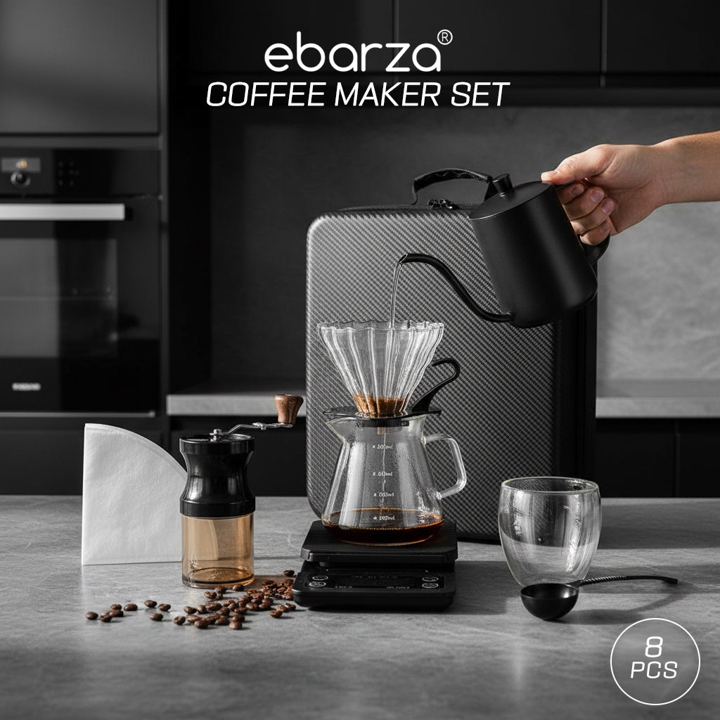 Pre-order 15 Days Delivery Coffee Maker Set 8pcs/Set PC017