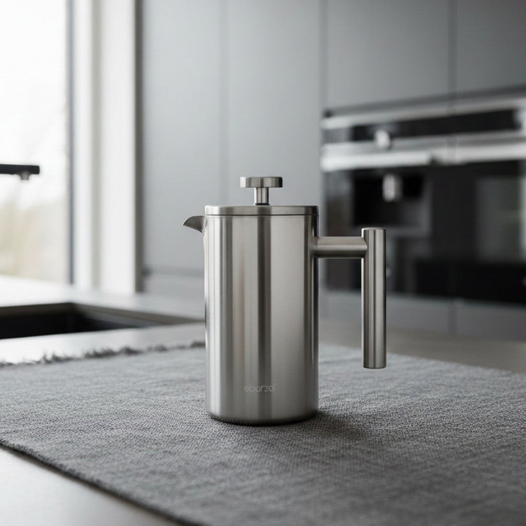 Pre-order 15 Days Delivery Double Wall Stainless Steel French Press P1001 （350ml）