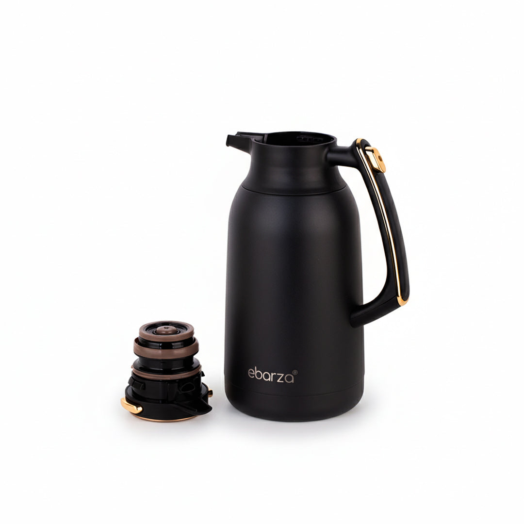 Pre-order 15 Days Delivery Alpo Thermal Coffee Carafe 2L ALP002PC68BKG - Black -  Drinkware - ebarza Furniture UAE | Shop Modern Furniture in Abu Dhabi & Dubai - مفروشات ايبازرا في الامارات | تسوق اثاث عصري وديكورات مميزة في دبي وابوظبي