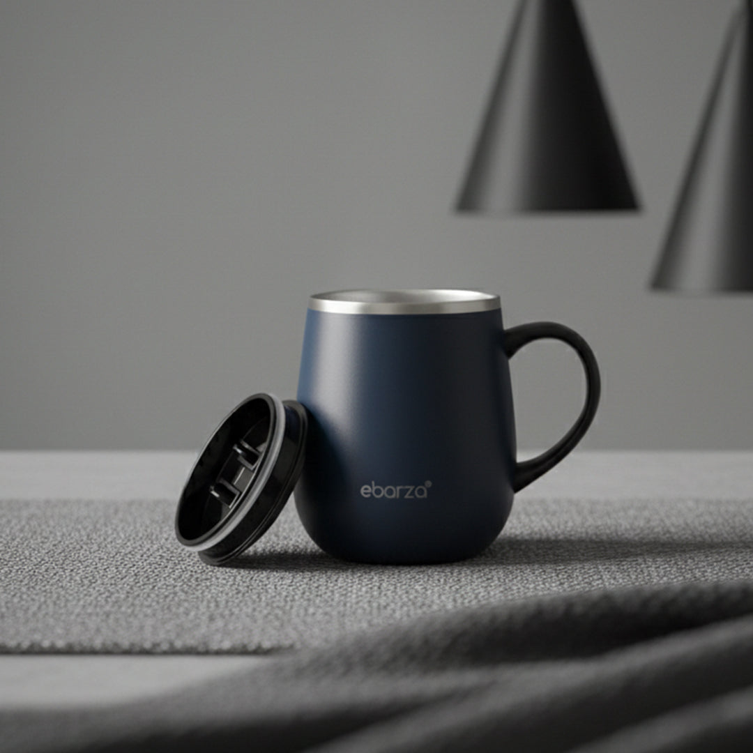 Pre-order 15 Days Delivery Arid Navy Blue Travel Mug 460 ML AL001TM16NB -  Drinkware - ebarza Furniture UAE | Shop Modern Furniture in Abu Dhabi & Dubai - مفروشات ايبازرا في الامارات | تسوق اثاث عصري وديكورات مميزة في دبي وابوظبي
