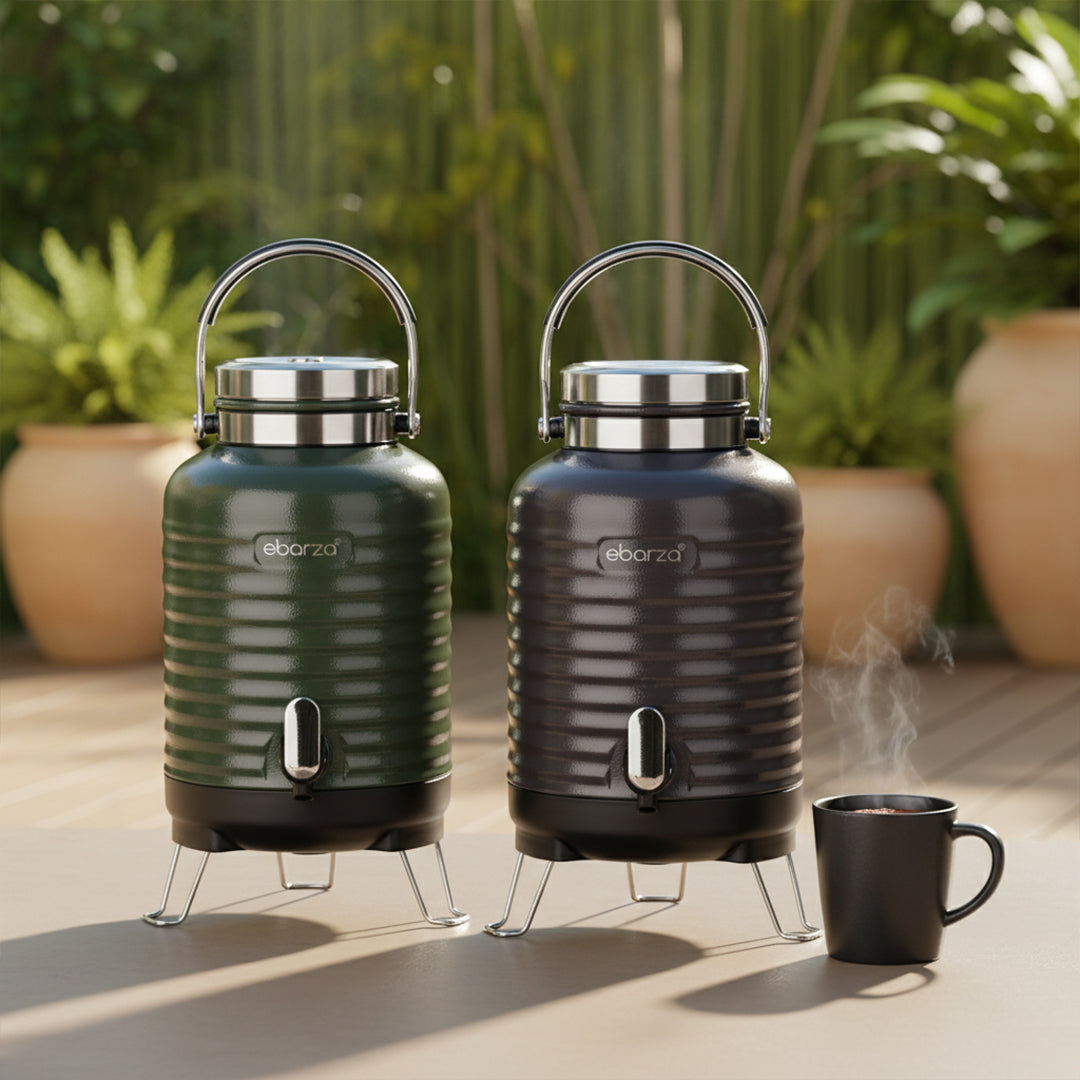 Pre-order 15 Days Delivery Deke Water Jar 5L-Black SHALDK170HMBK -  Drinkware - ebarza Furniture UAE | Shop Modern Furniture in Abu Dhabi & Dubai - مفروشات ايبازرا في الامارات | تسوق اثاث عصري وديكورات مميزة في دبي وابوظبي