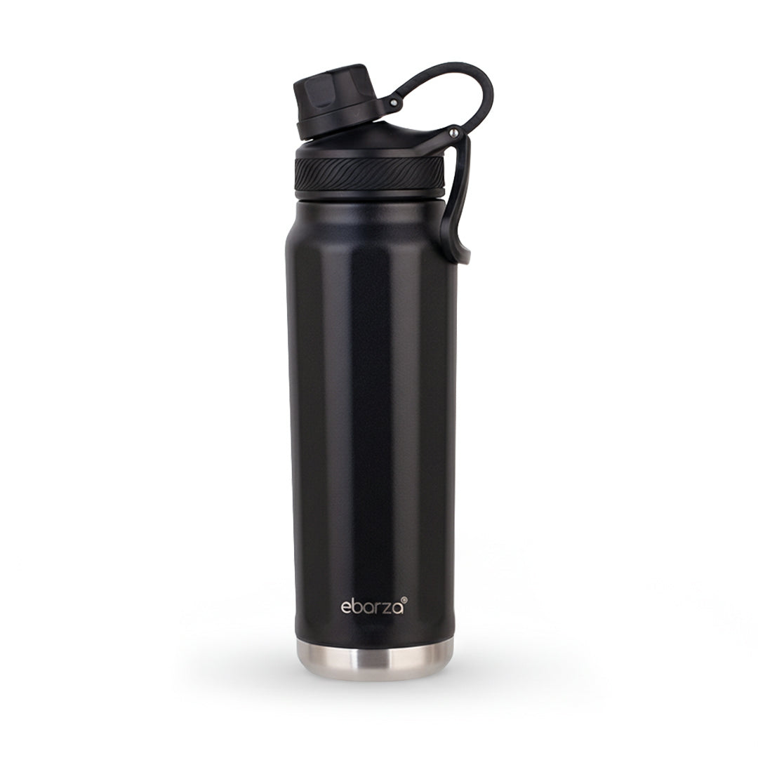 Pre-order 15 Days Delivery Shall 709 ML Bottle SHALLDLF24BK -  Drinkware - ebarza Furniture UAE | Shop Modern Furniture in Abu Dhabi & Dubai - مفروشات ايبازرا في الامارات | تسوق اثاث عصري وديكورات مميزة في دبي وابوظبي