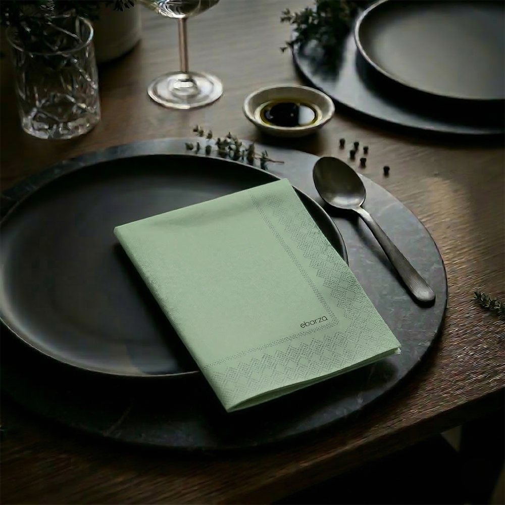 Printed paper napkin from DNFDG-22353 brand featuring a decorative printed design, ideal for dining and serving needs.