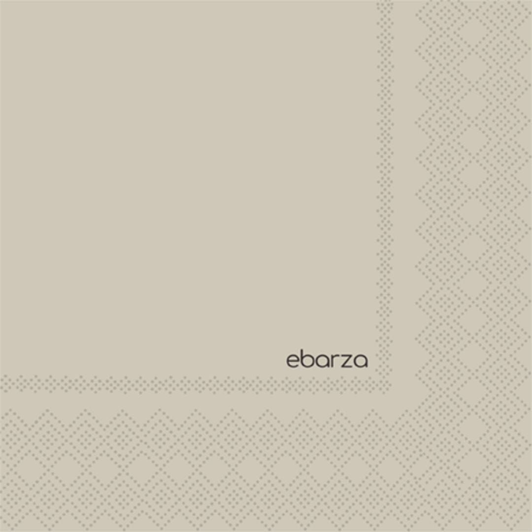 DNFDG paper napkin with warm grey EBARZA-Warm Grey 2C design, featuring a stylish printed pattern on soft, absorbent napkins.