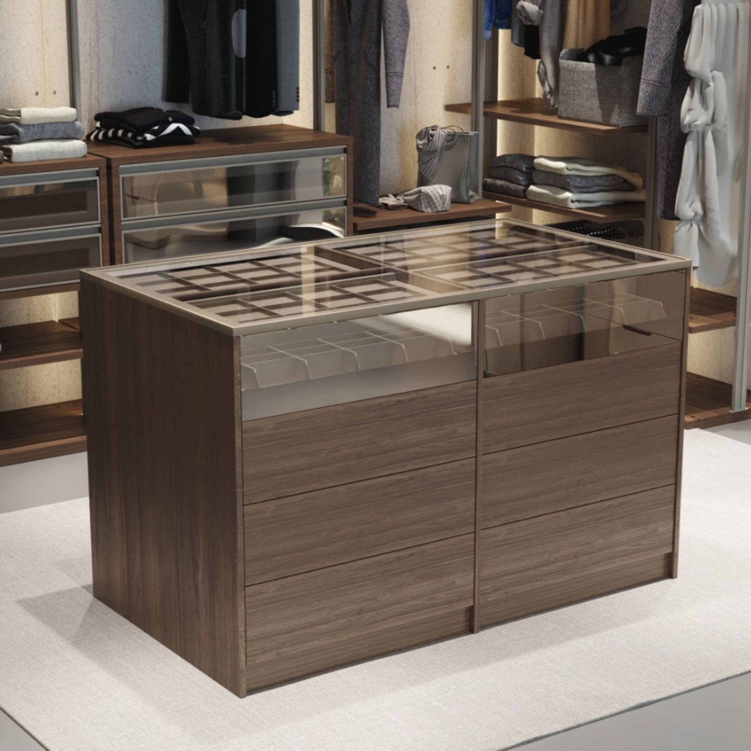 Double Dresser for Antik Wardrobe AKYL-ATKDRSR -  Cabinets | تسريحة مزدوجة لخزانة الملابس أنتيك - ebarza Furniture UAE | Shop Modern Furniture in Abu Dhabi & Dubai - مفروشات ايبازرا في الامارات | تسوق اثاث عصري وديكورات مميزة في دبي وابوظبي