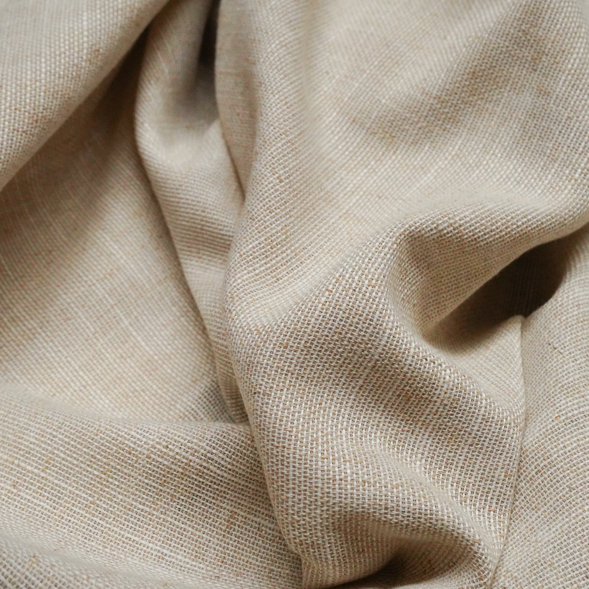 Elegant ROGER window curtain fabric in linen, showcasing soft drape and refined texture for stylish curtains and drapes.