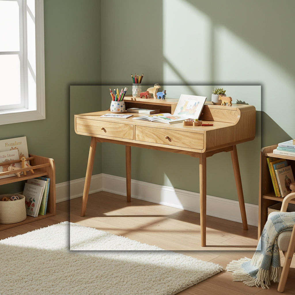 Retro Desk 127 Cm Smz17307-N