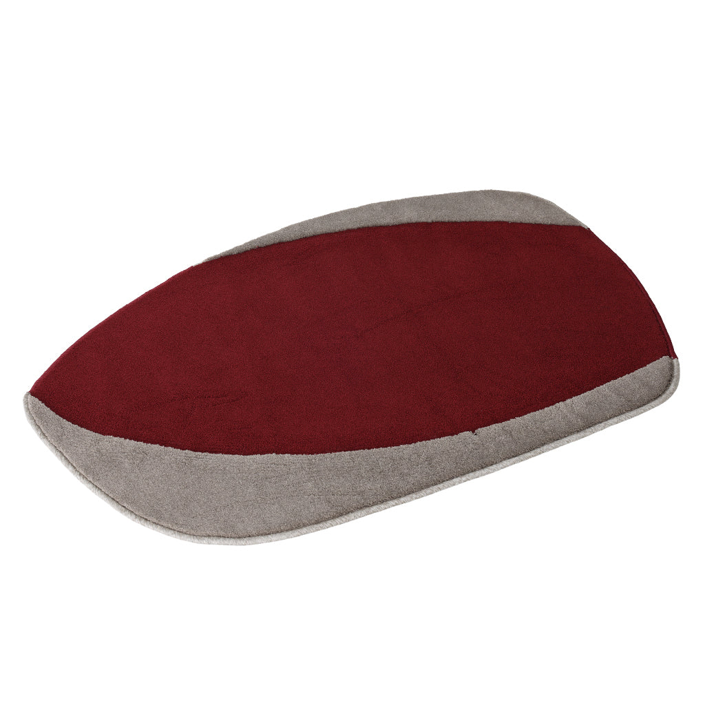COOL HALI SHELL-02 handmade round rug, 495x350 cm, brown inner and outer design