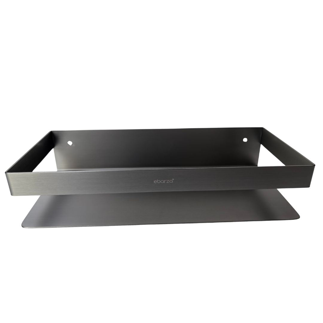 BEACON Aurex Shelf SY1039 towel hanger hooks mounted on a wooden shelf for bathroom or kitchen organization.
