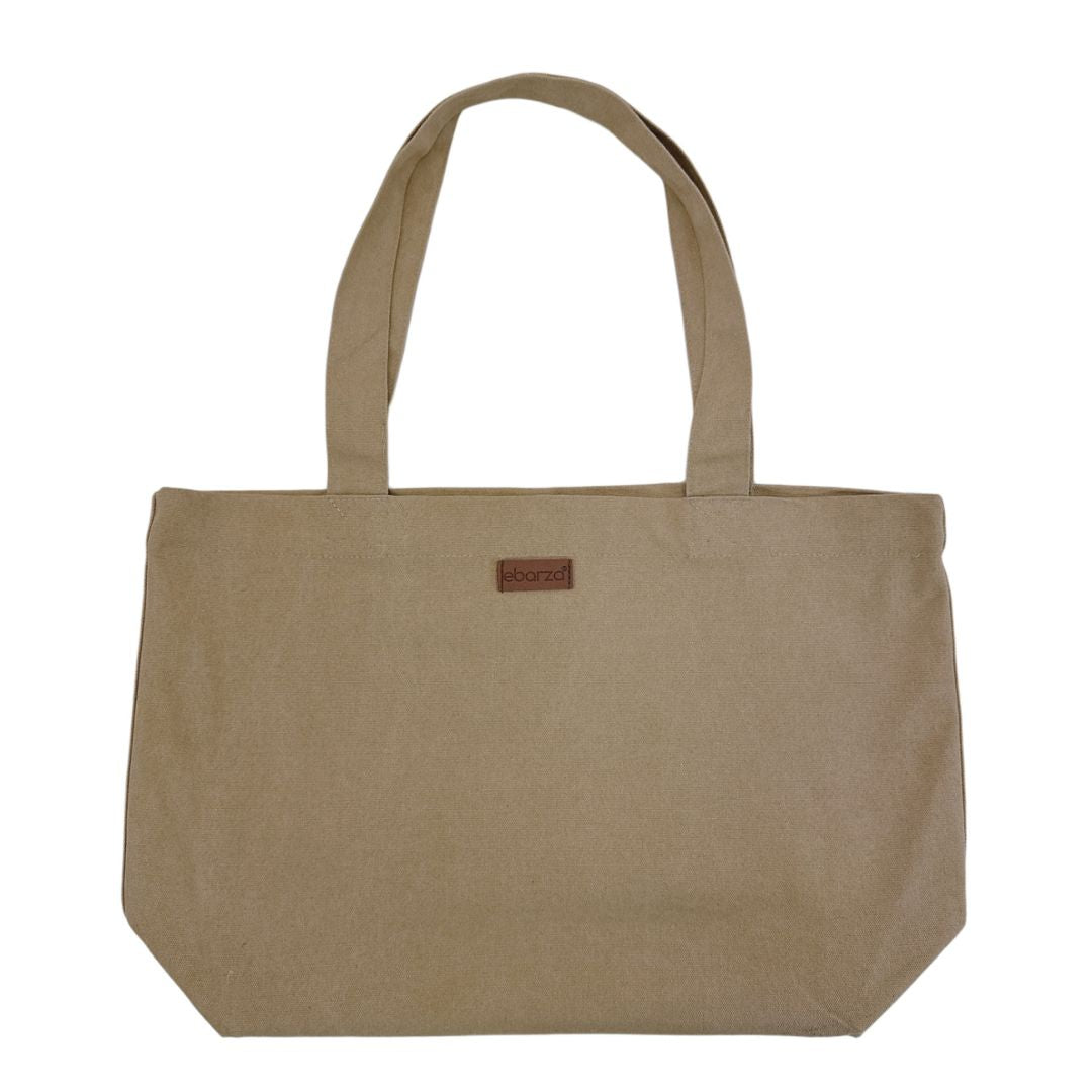 BEACON Olea shopping basket with woven design, sturdy handles, ideal for grocery or retail use.