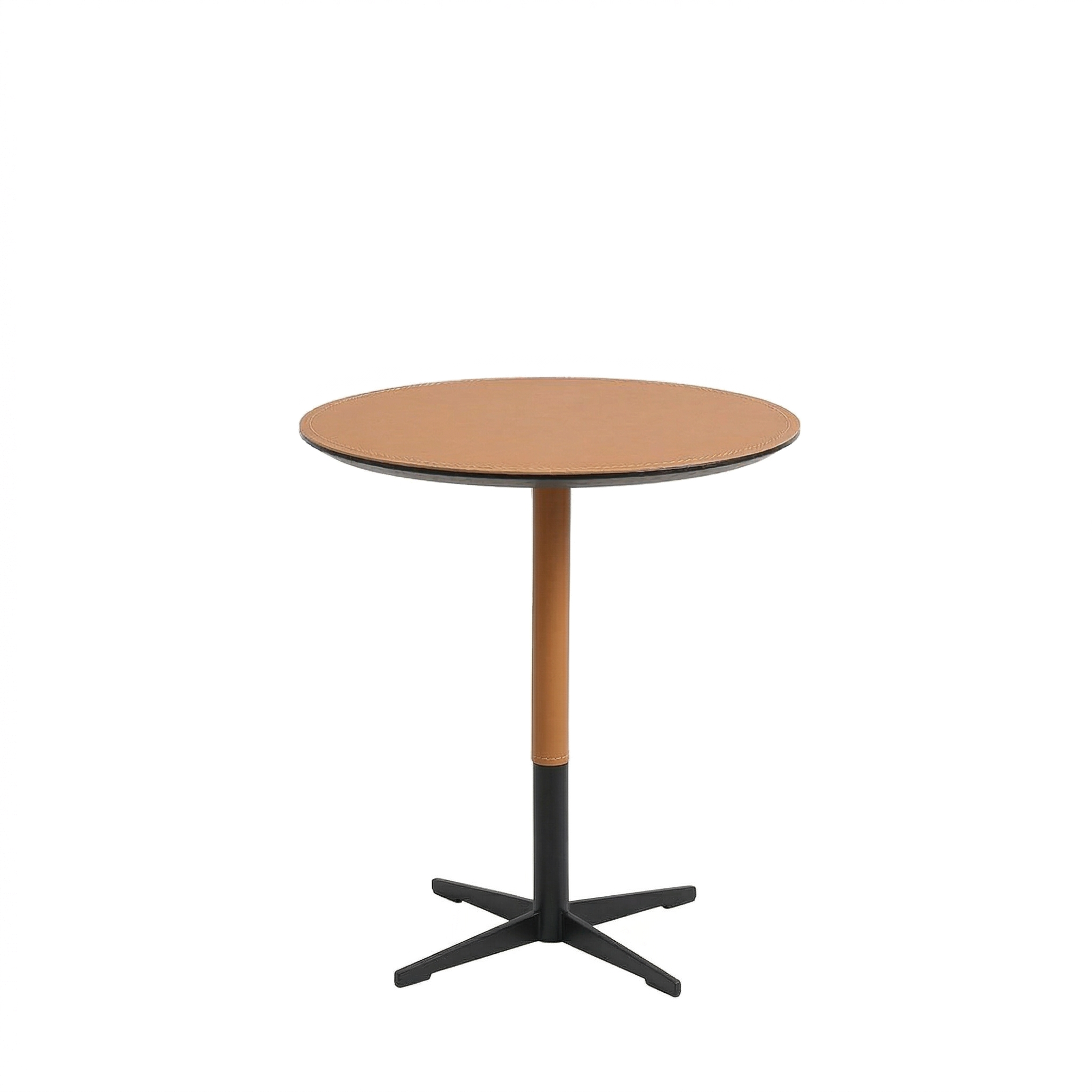 Modern Beacon Civil side table with a sleek wooden top and metal legs, ideal for living room or bedroom decor.