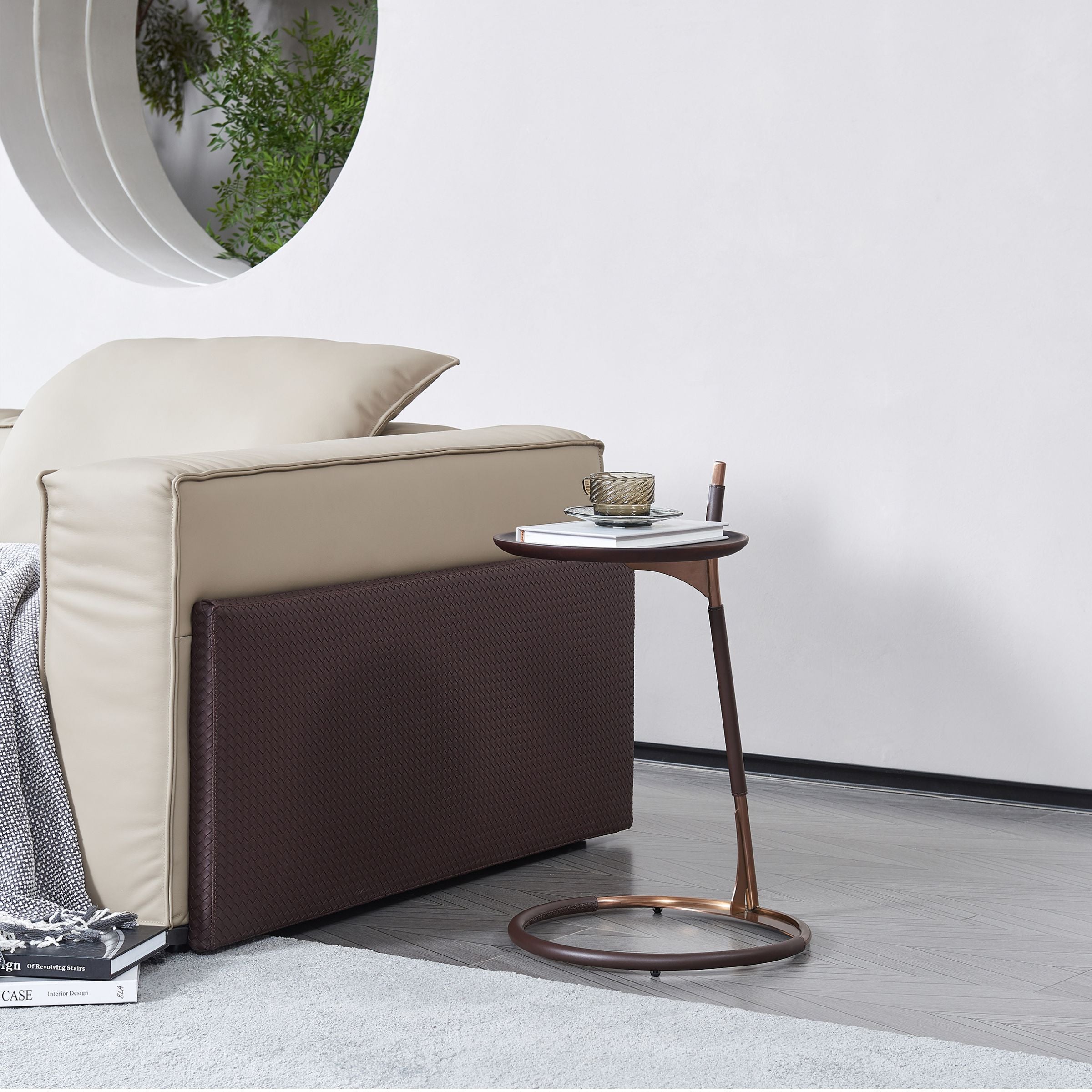Dwell Side Table MLL-D130 -  Side Tables | دويل طاولة جانبية - ebarza Furniture UAE | Shop Modern Furniture in Abu Dhabi & Dubai - مفروشات ايبازرا في الامارات | تسوق اثاث عصري وديكورات مميزة في دبي وابوظبي