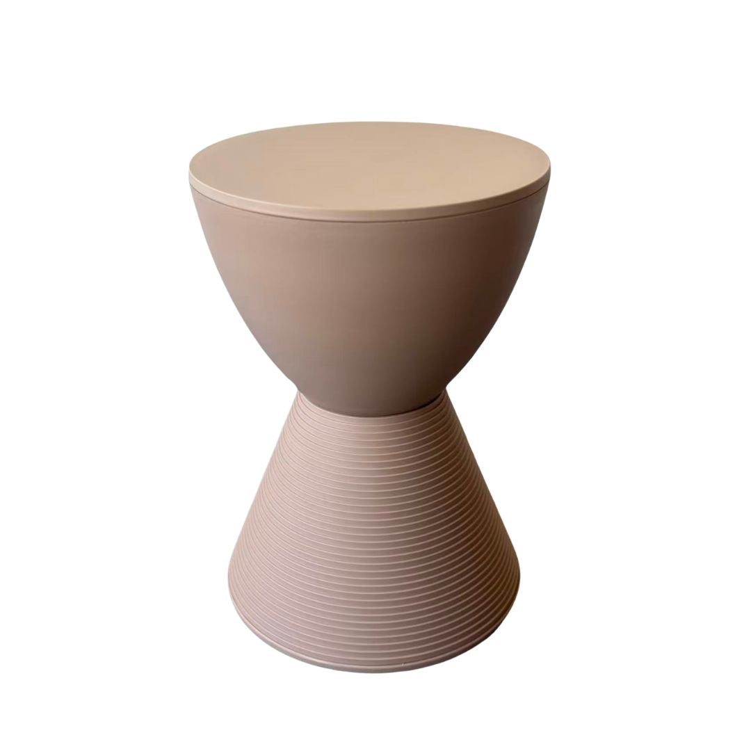 اطلب مسبقًا واستلم طلبك خلال 25 يومًا - طاولة جانبية أو كرسي - Pc-051-Light Coffee