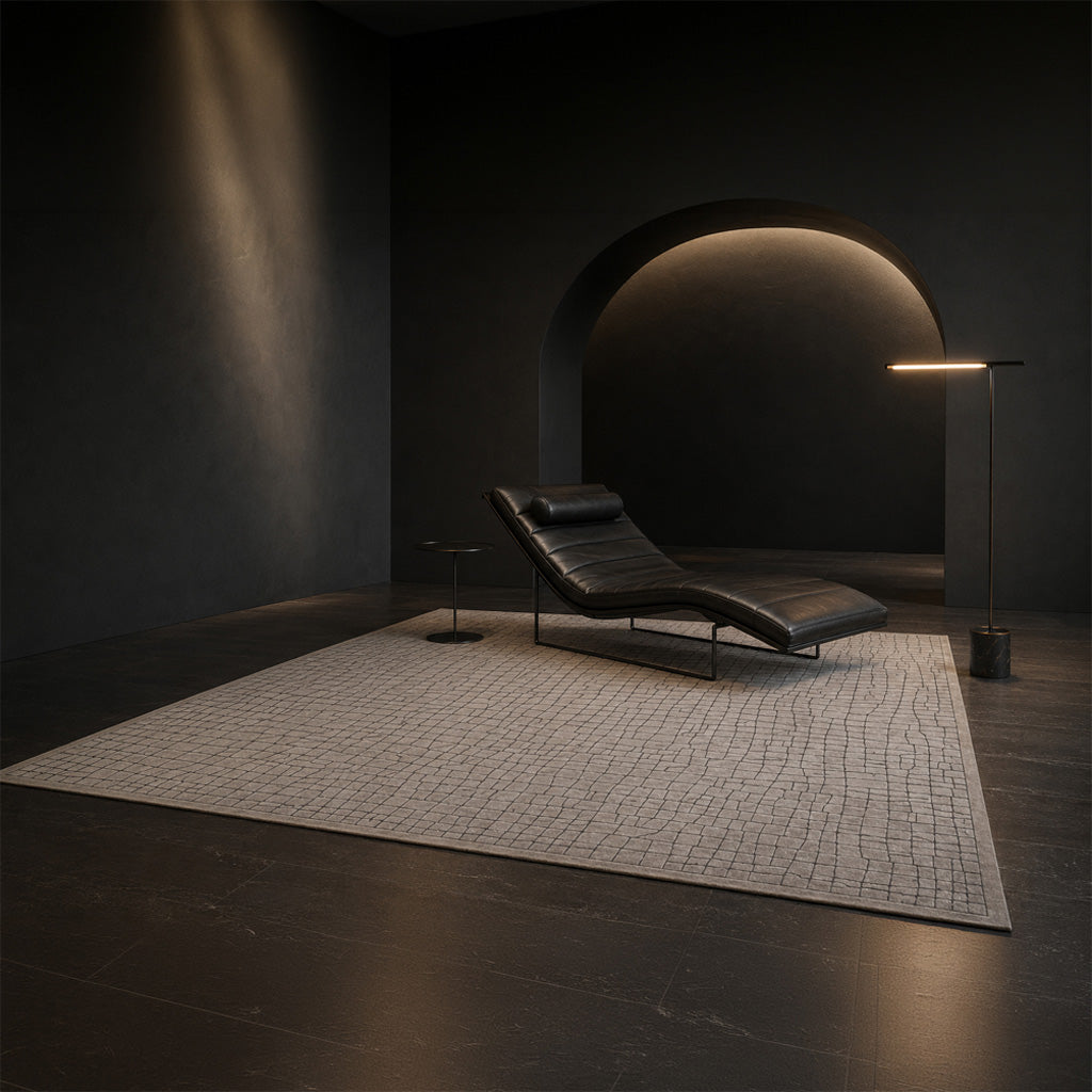 Pre-order 55 Days Delivery 300X200 Cm Sienna Cobblestone Hand Tufted Acrylic Carpet NR-006-3020