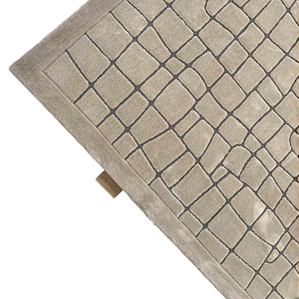Pre-order 55 Days Delivery 350X100 Cm Sienna Cobblestone Hand Tufted Acrylic Carpet NR-006-3510
