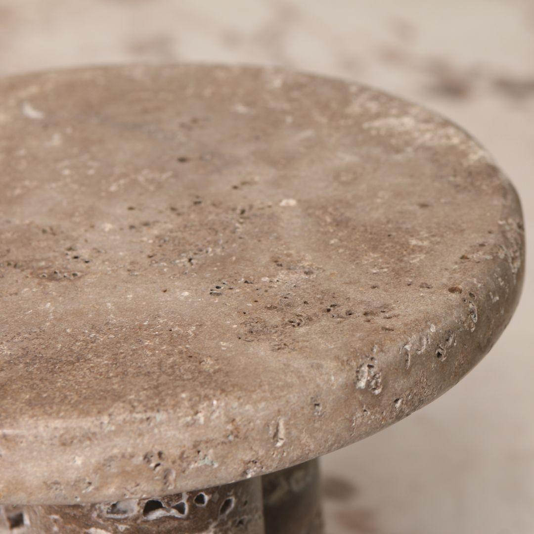 Pre-order 15 Days Delivery LIGHT BROWN Standing Marble Tray-L KC5040BL -  Trays - ebarza Furniture UAE | Shop Modern Furniture in Abu Dhabi & Dubai - مفروشات ايبازرا في الامارات | تسوق اثاث عصري وديكورات مميزة في دبي وابوظبي