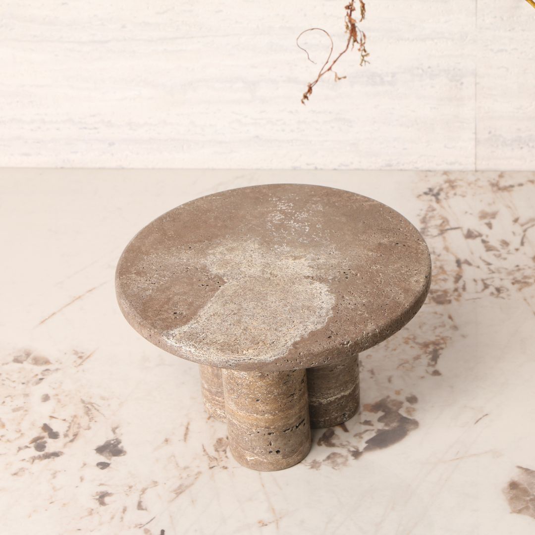 Pre-order 15 Days Delivery LIGHT BROWN Standing Marble Tray-L KC5040BL -  Trays - ebarza Furniture UAE | Shop Modern Furniture in Abu Dhabi & Dubai - مفروشات ايبازرا في الامارات | تسوق اثاث عصري وديكورات مميزة في دبي وابوظبي